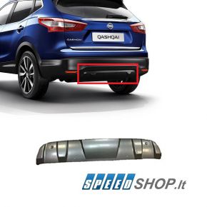 NISSAN QASHQAI J11 galinio bamperio difuzorius